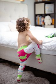 Zoocchini Legginsy i Skarpetki Dino Nowy 6-12M