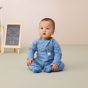 ergoPouch Śpiworek z nogawkami 12M 1.0TOG Petite Pretzel