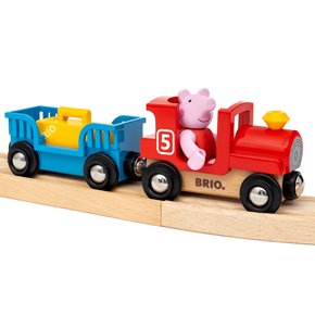 BRIO World Zestaw Kolejki Świnka Peppa 18 el.