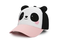 FlapJack Czapka z Daszkiem Dziecięca 3D Panda UPF50+