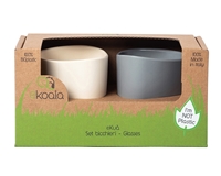 eKoala Kubek 2szt. Grey BIOplastik