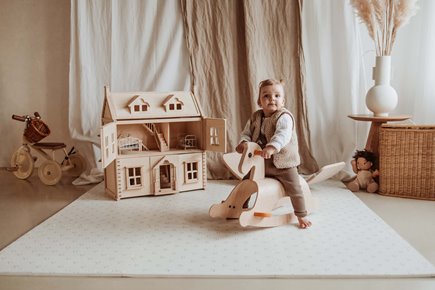 Play&Go TILOO Dwustronna Mata Piankowa 3w1 Numbers