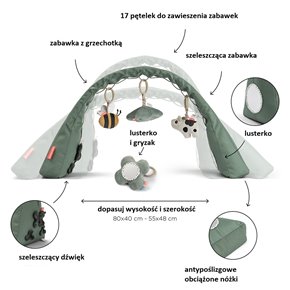 Done by Deer Pałąk z Zabawkami - Stojak Edukacyjny