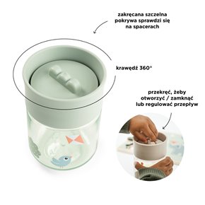 Done by Deer Kubek Treningowy 360° do Nauki Picia 