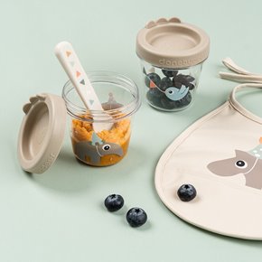 Done by Deer Pojemniki na Żywność dla Dzieci 2szt Celebration San