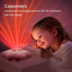 ZAZU Gaia Projektor Zorzy Polarnej White