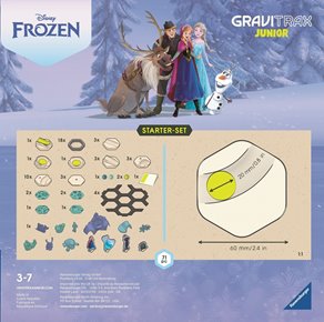GraviTrax Junior Zestaw Startowy Kraina Lodu Frozen 71el.