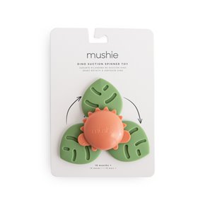 Mushie Zabawka z Przyssawką Spinner dla Niemowlaka Dino