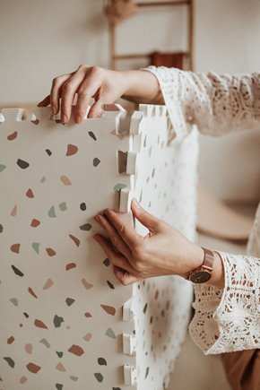 Play&Go TILOO Dwustronna Mata Piankowa Alphabet