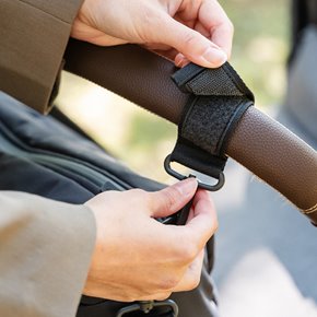 Done by Deer Torba do Wózka Pikowana Black