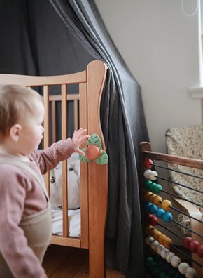 Mushie Zabawka z Przyssawką Spinner dla Niemowlaka Dino