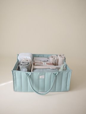 Mushie Organizer na pieluszki Roman Green