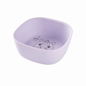 Skip Hop Miska dla Dziecka Silikonowa Purple Besties Squad