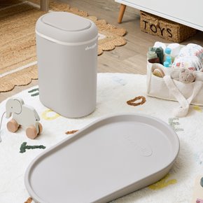 Shnuggle Kosz na Pieluchy Eco-Touch Taupe