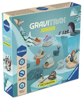 GraviTrax Junior Zestaw Uzupełniający Lodowa Przygoda 34el.
