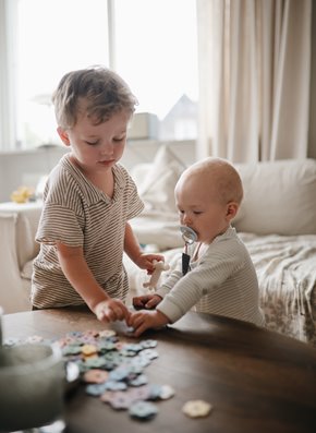 Mushie Klocki konstrukcyjne dla dzieci HEX Connect