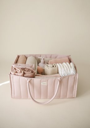 Mushie Organizer na Pieluszki Blush