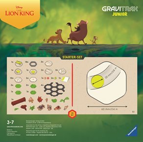 GraviTrax Junior Zestaw Startowy Król Lew 71el.
