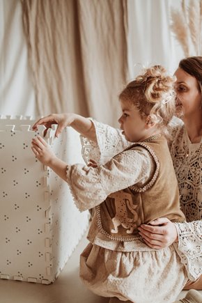 Play&Go TILOO Dwustronna Mata Piankowa 3w1 Numbers