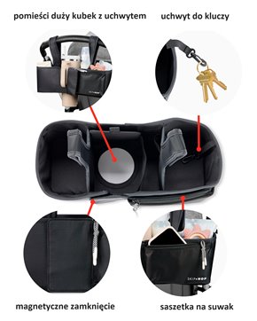 Skip Hop Organizer do Wózka Ultimate Oat