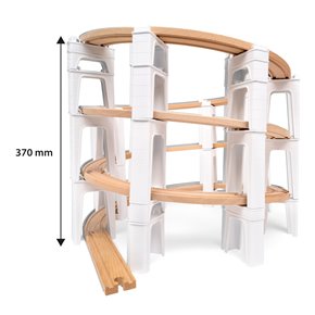 BRIO World Duża Kolejka Drewniana Mega Spirala