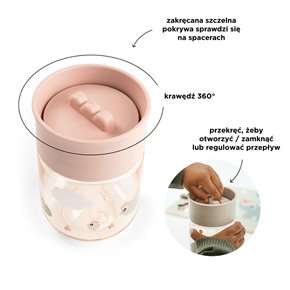 Done by Deer Kubek Treningowy 360° do Nauki Picia 