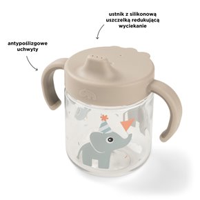 Done by Deer Kubek z Ustnikiem 2w1 Celebration San