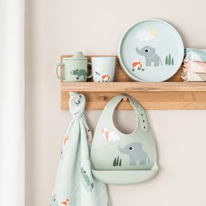 Done by Deer Kubek Silikonowy Playground Blue