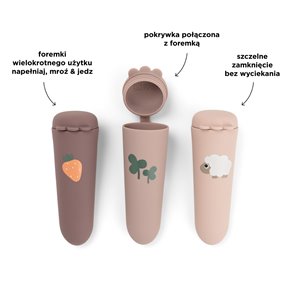 Done by Deer Foremki Silikonowe do Lodów Sheepy Powder