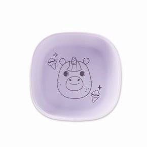 Skip Hop Miska dla Dziecka Silikonowa Purple Besties Squad