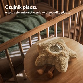 ZAZU Gaia Projektor Zorzy Polarnej Beige