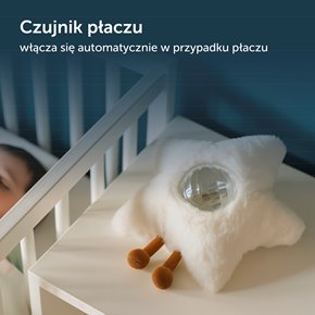 ZAZU Gaia Projektor Zorzy Polarnej White